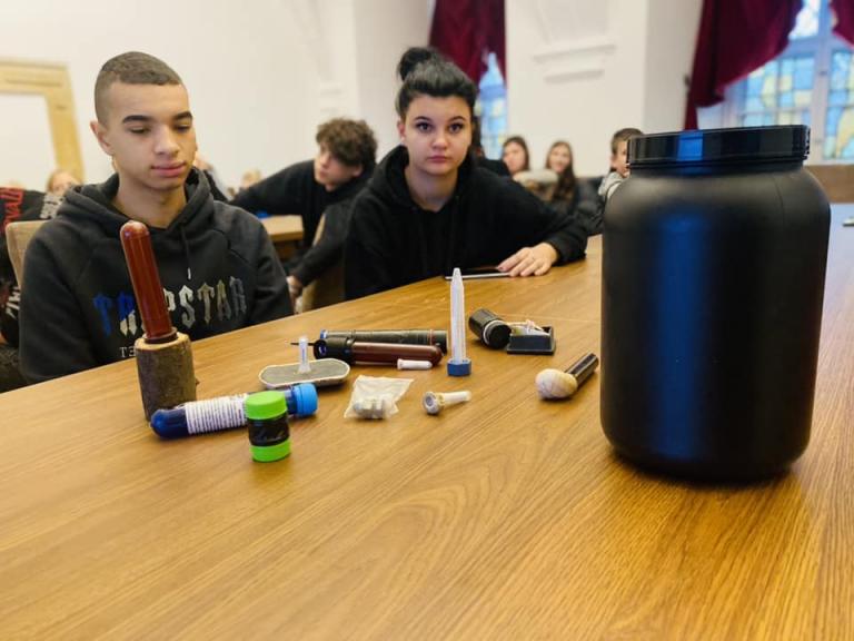 Warsztaty z geocachingu w ramach projektu ,,Cybreświadomi= Cyberbezpieczni ''