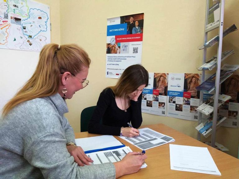  Zajęcia z doradcą zawodowym w Żarach - projekt 