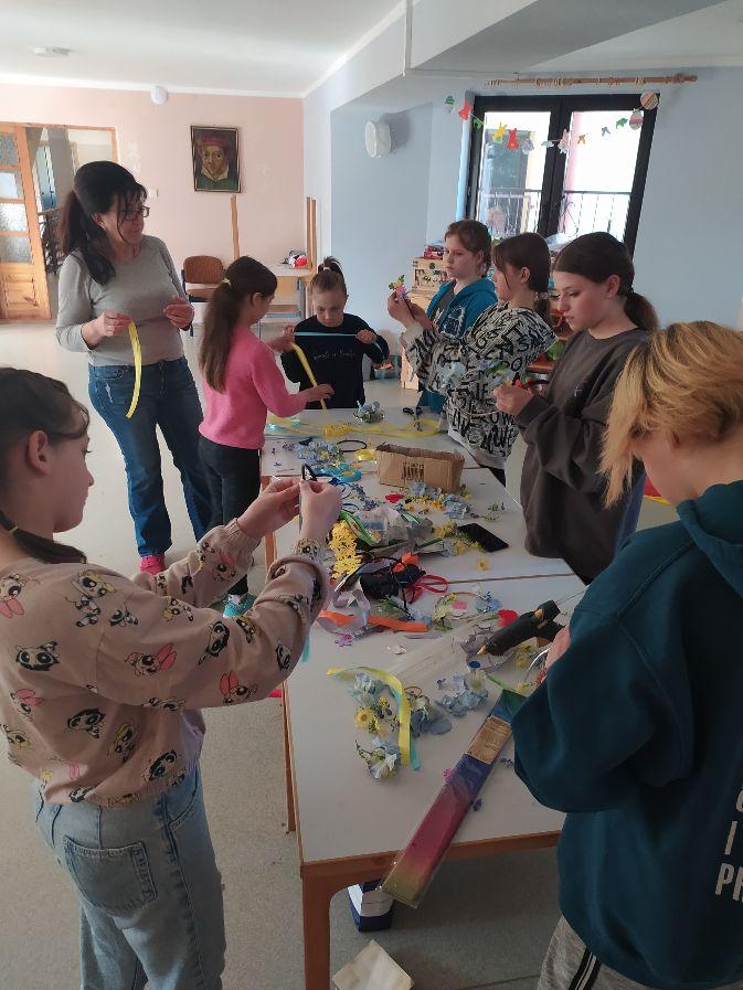 Przełamywanie barier - zajęcia integracyjne z młodzieżą z Ukrainy