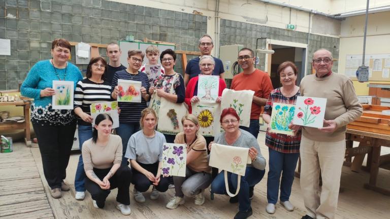 „Ogród i warsztat z seniorami – Olesno”