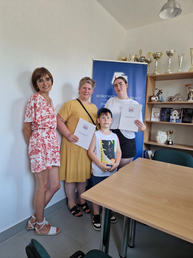 Absolwent Roku w Hufcu Pracy w Śremie