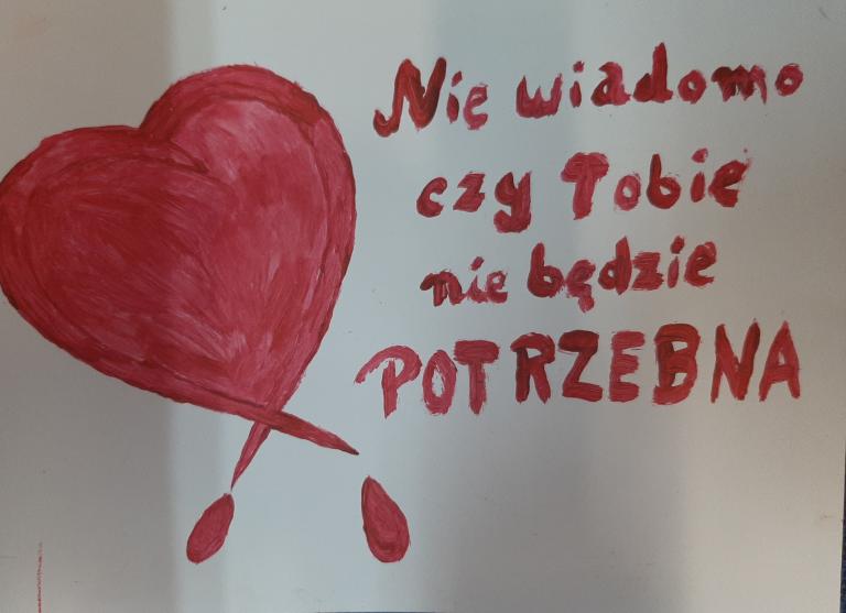 „ Twoja krew ratuje życie”