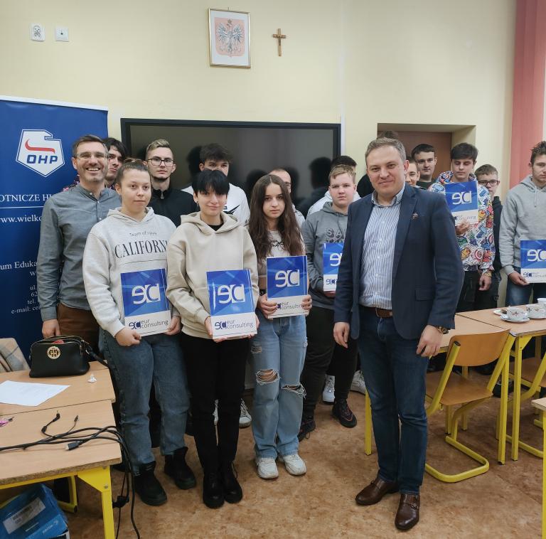 Praktycznie o przedsiębiorczości z Centrum Edukacji i Pracy Młodzieży w Koninie