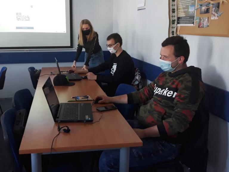 OCTOPUS+ oraz Europejski Korpus Solidarności w Centrum Edukacji i Pracy Młodzieży w Krośnie