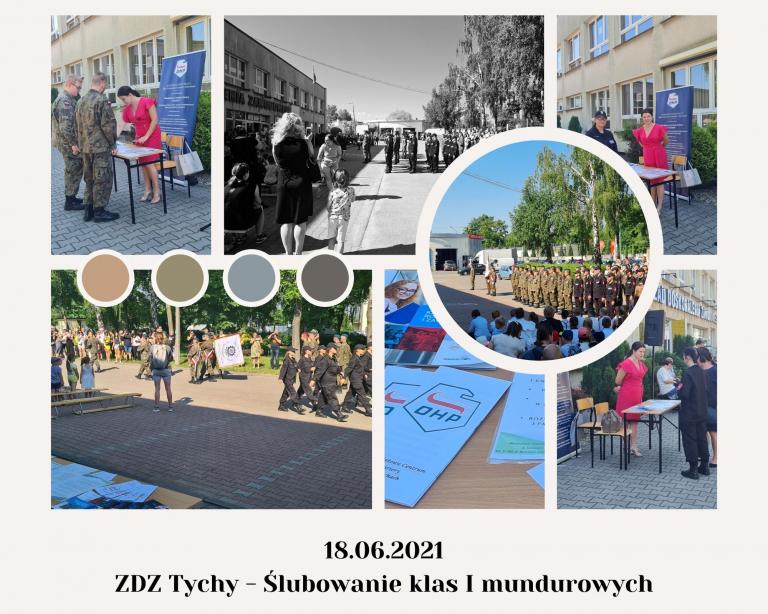 Ślubowanie klas I mundurowych