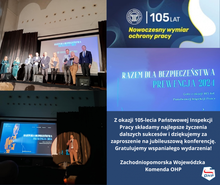Małgorzata Śmigielska-Matulaniec na konferencji z okazji 105-lecia Państwowej Inspekcji Pracy – „Prawo pracy w obliczu przyszłości”