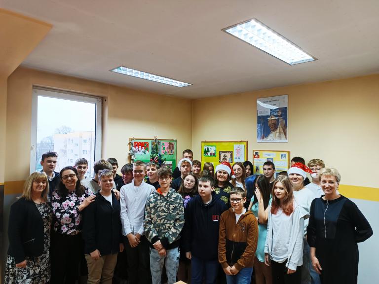 Spotkanie wigilijne w kościańskim Hufcu Pracy