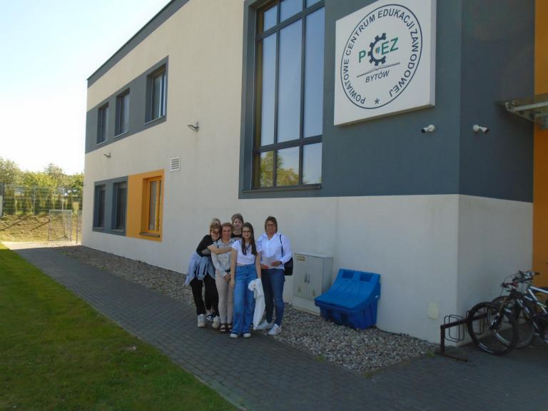 Wizyta w Powiatowym Centrum Edukacji Zawodowej w Bytowie