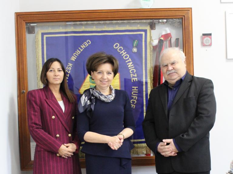 Wizyta Minister Rodziny i Polityki Społecznej