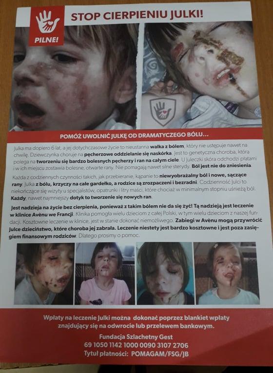 „Szlachetny Gest” dla Julki