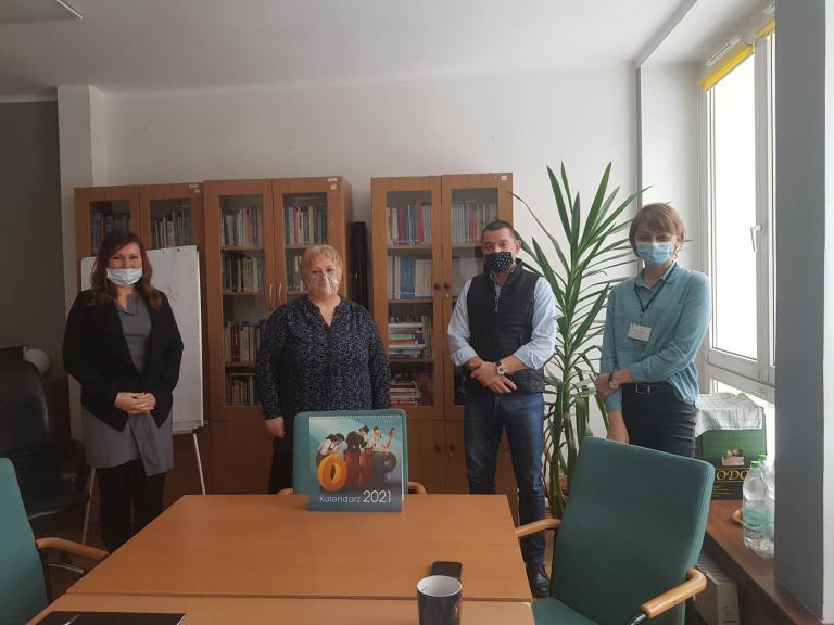 Spotkanie w Miejskim Ośrodku Pomocy Społecznej w Katowicach