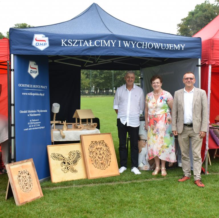 Wielkopolska Wojewódzka Komenda OHP na Dożynkach Gminnych w Niechanowie