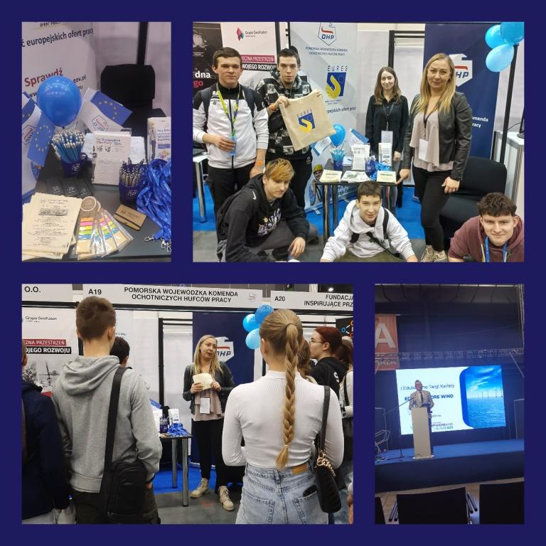 Targi Pracy w hali Amber Expo w Gdańsku