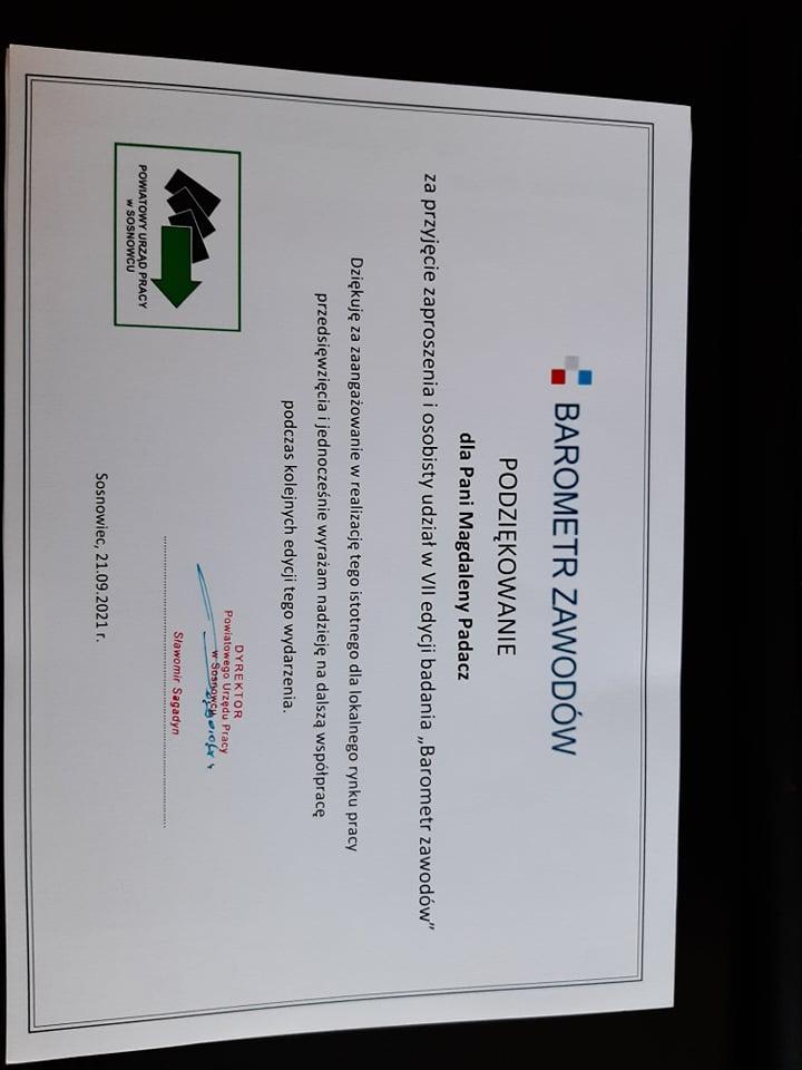 Barometr Zawodów w Sosnowcu