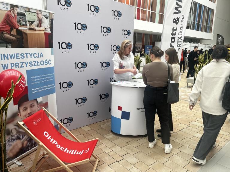 Podkarpacka Wojewódzka Komenda OHP na 16. Uniwersyteckich Targach Pracy 2025!