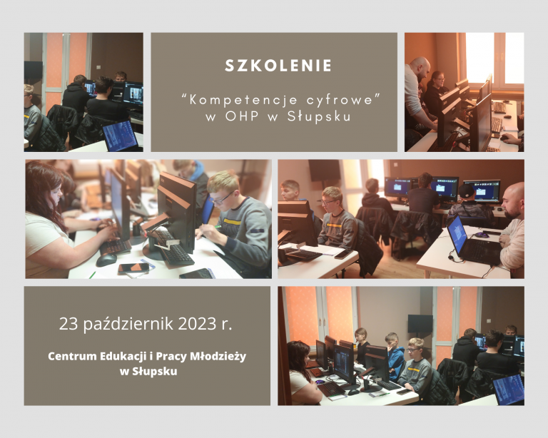 Kompetencje cyfrowe w Centrum Edukacji i Pracy Młodzieży w Słupsku
