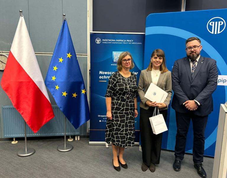 Dolnośląska WK OHP w podsumowaniu programów prewencyjnych Państwowej Inspekcji Pracy
