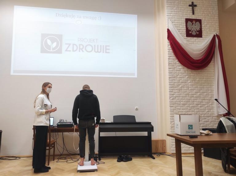 Wizyta dietetyka w Ośrodku Szkolenia i Wychowania w Iwoniczu
