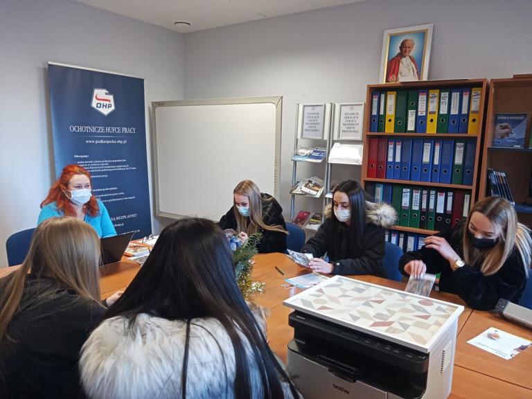 Spotkanie edukacyjne z młodzieżą Hufca w Centrum Edukacji i Pracy Młodzieży w Przemyślu