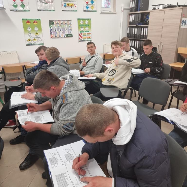 Kurs obsługi wózków jezdniowych podnośnikowych - OHP Gorzów Wielkopolski 