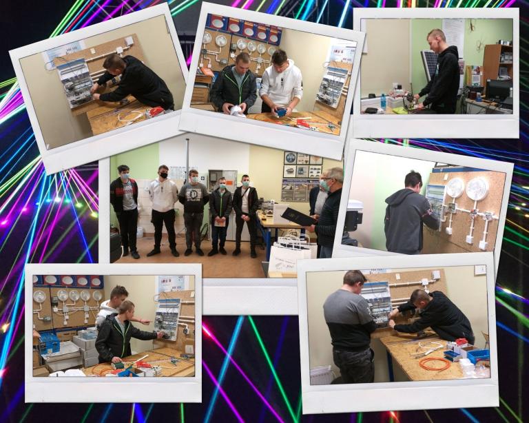 Szkolenie dla uczestników OHP pn. „Uprawnienia elektryczne do 1kV” w Lubuskiej Wojewódzkiej Komendzie OHP w Zielonej Górze.