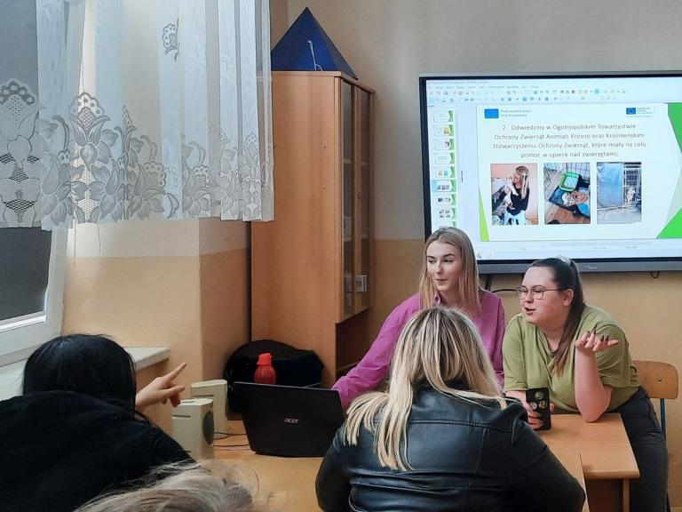 „Przyjaciele Zwierząt”- upowszechnienie wiedzy o projekcie