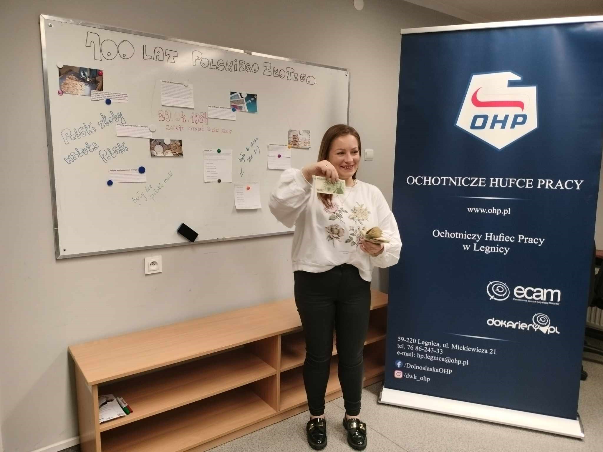 100 rocznica Polskiego Złotego – lekcja historii w Legnickim Hufcu.
