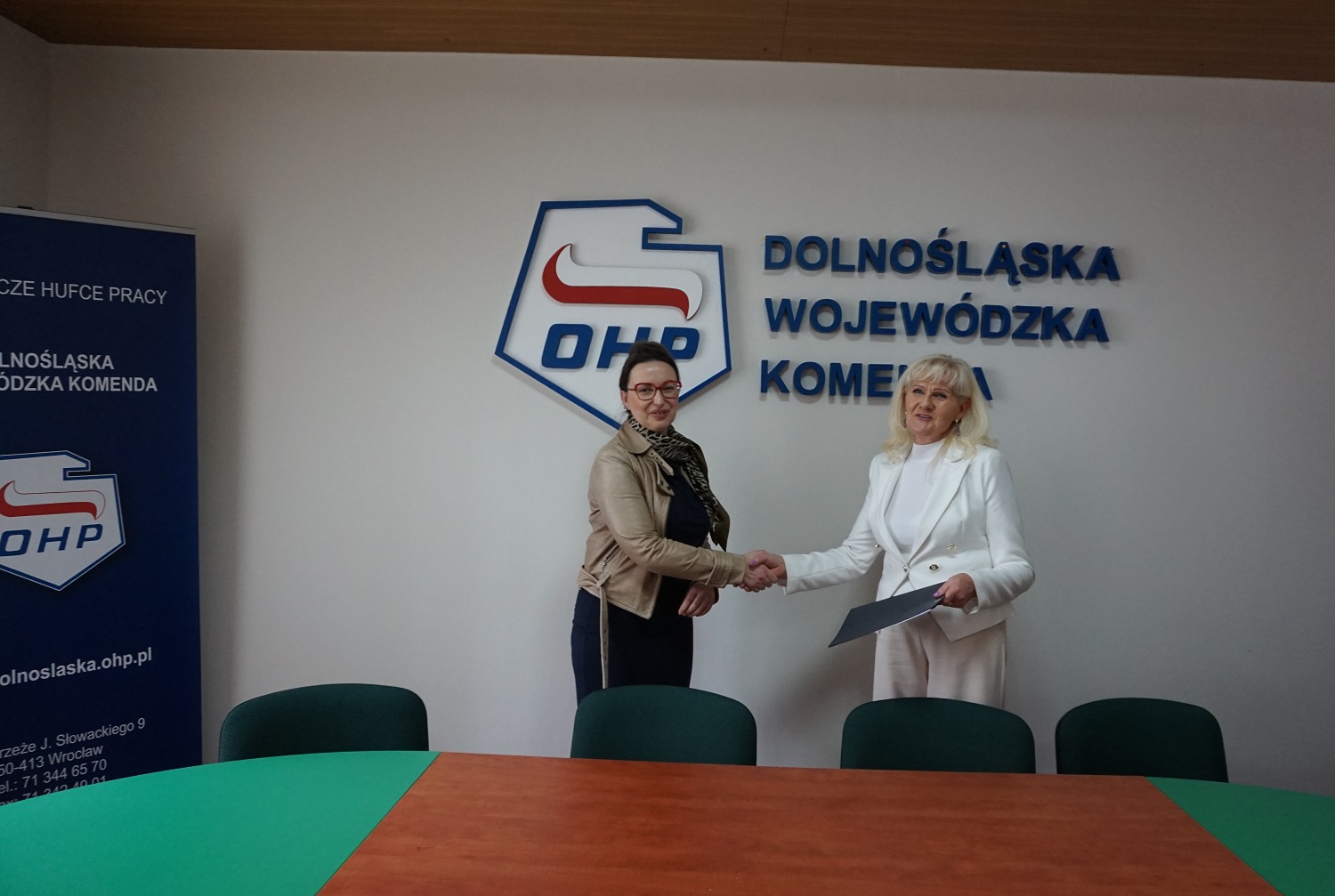Krystyna Zerbok nowym Komendantem Wojewódzkim Dolnośląskiej Wojewódzkiej Komendy OHP