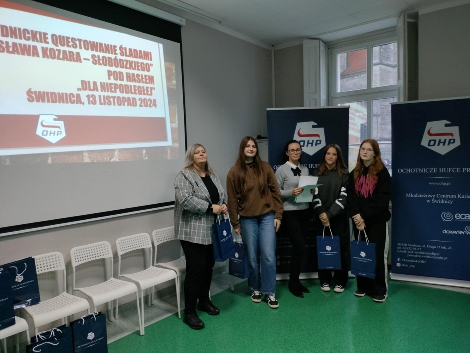 Hufiec Pracy w Legnicy odkrywał Świdnicę śladami Mieczysława Kozara-Słobódzkiego