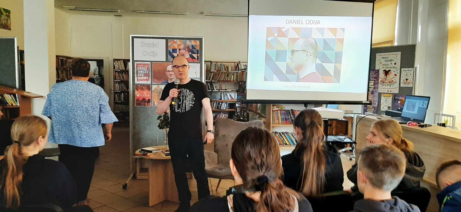 Uczestnicy HP w Górze na spotkaniu autorskim