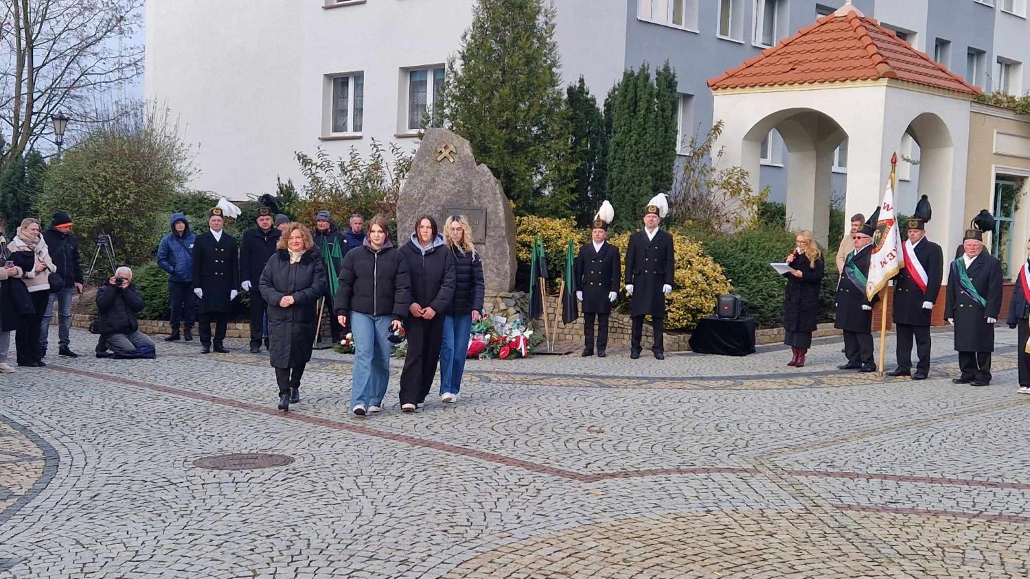 Hufiec Pracy Polkowice na obchodach Barbórki