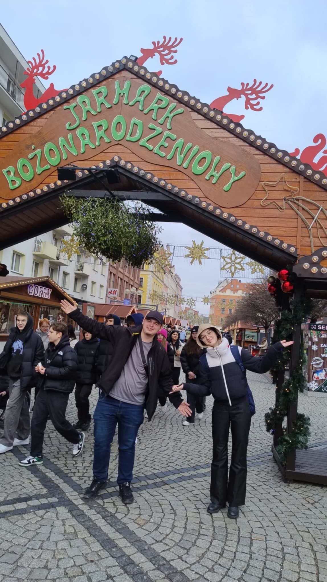 Hufiec Pracy z Legnicy na Wrocławskim Jarmarku Bożonarodzeniowym