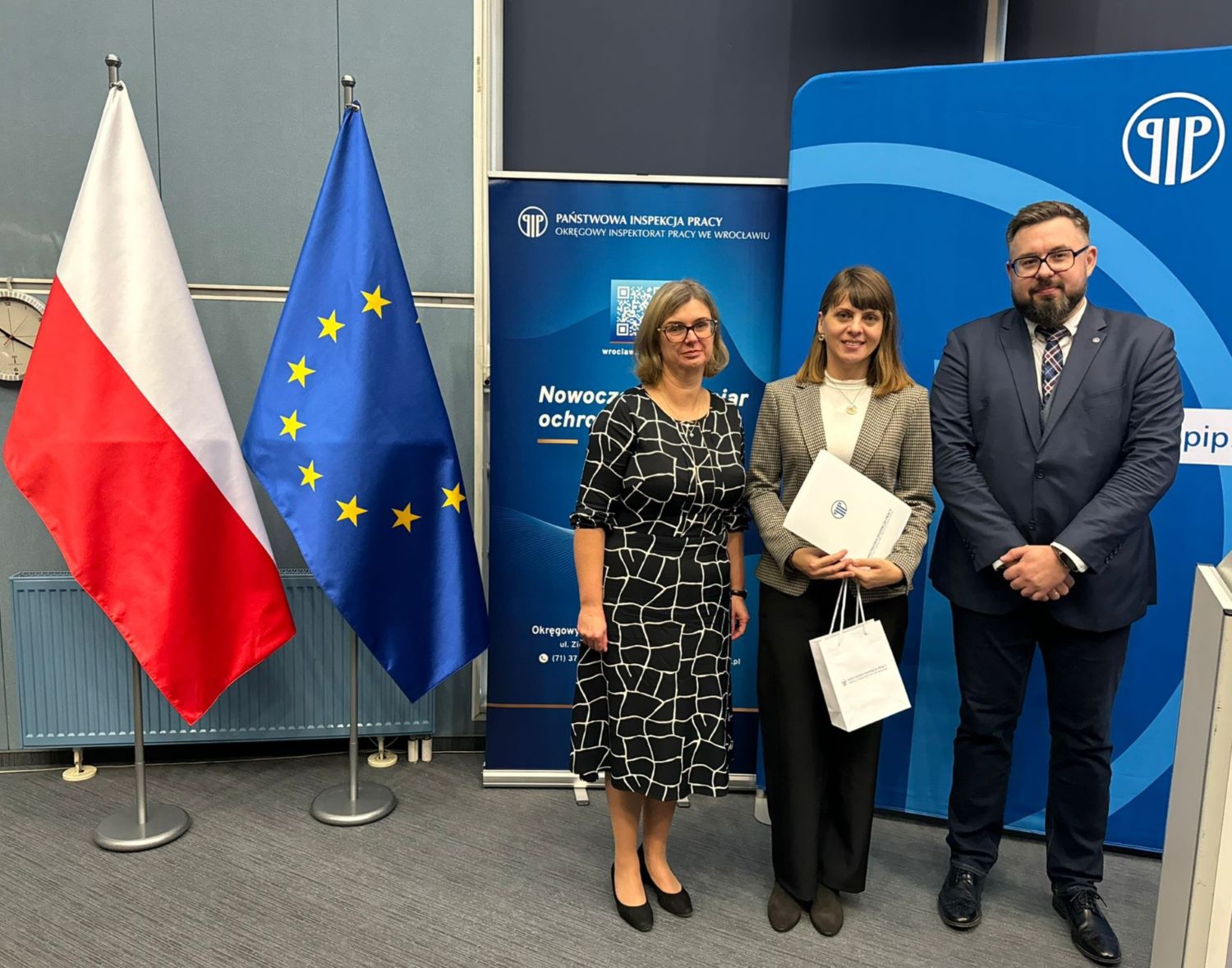 Dolnośląska WK OHP w podsumowaniu programów prewencyjnych Państwowej Inspekcji Pracy