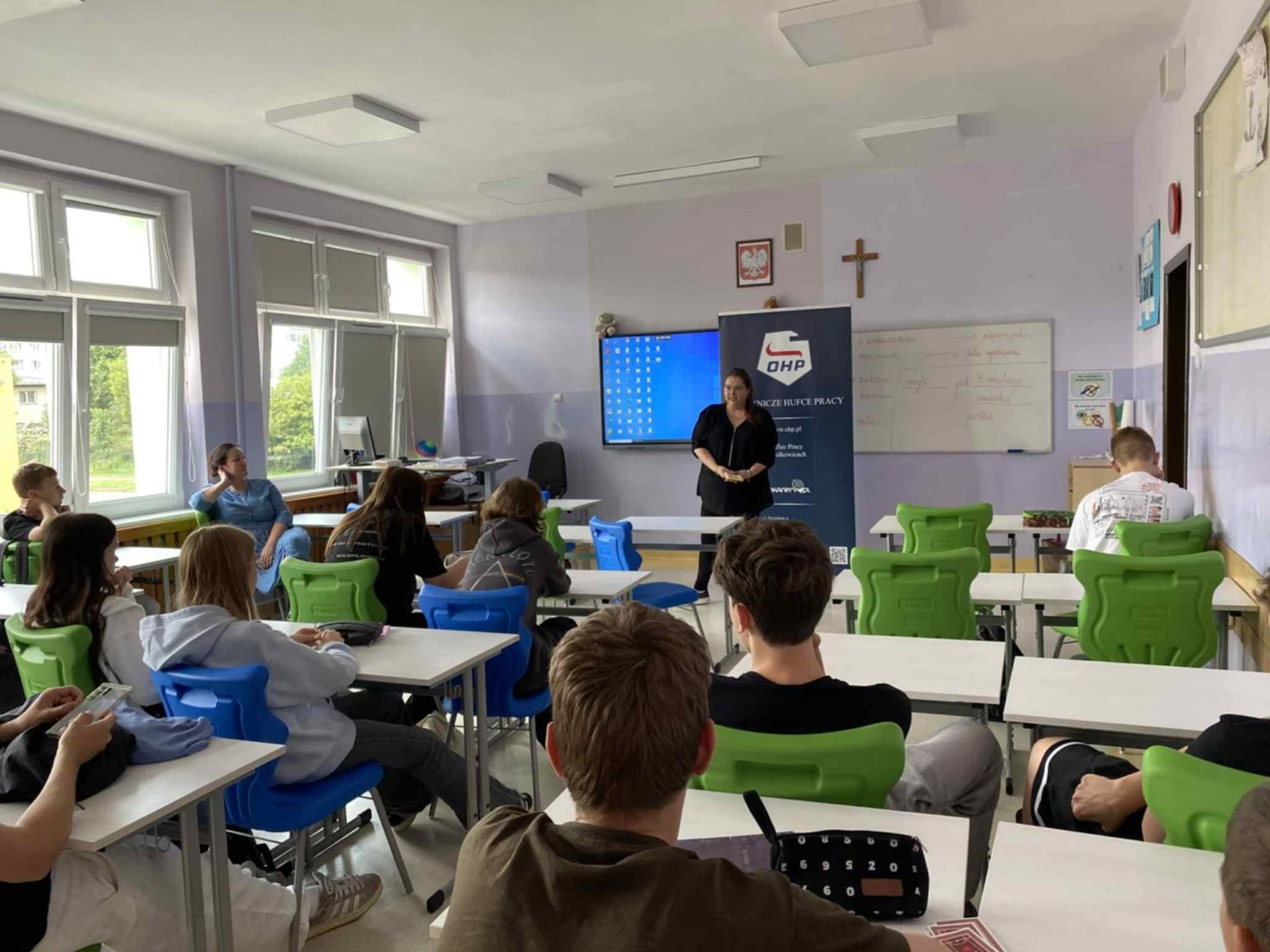 Spotkanie rekrutacyjne OHP w Szkole Podstawowej – Promujemy szanse na przyszłość