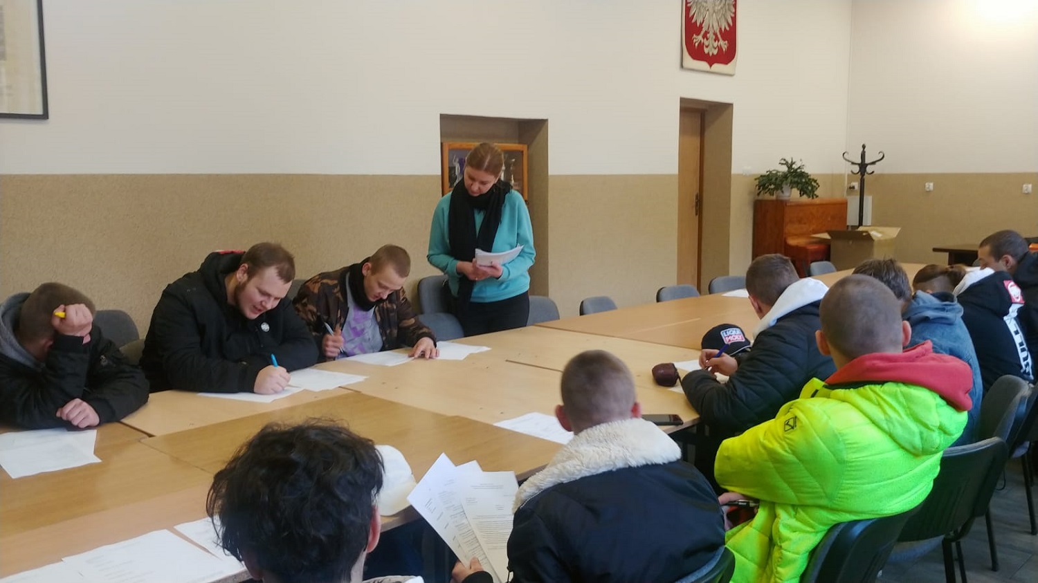 240215 w2 młodzież OHP podczas zajęć