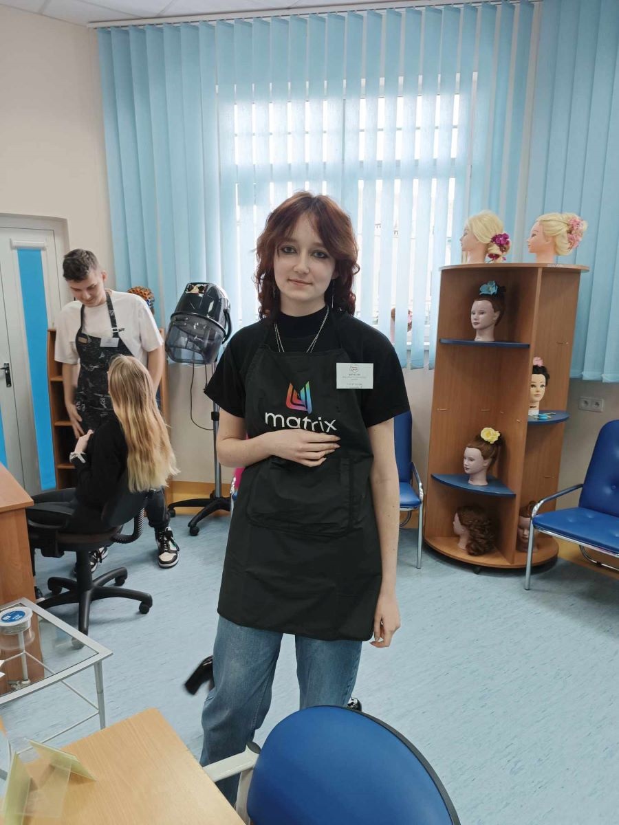 240321 st3zdj. 3 Natalia tuż przed częścią praktyczną konkursu 