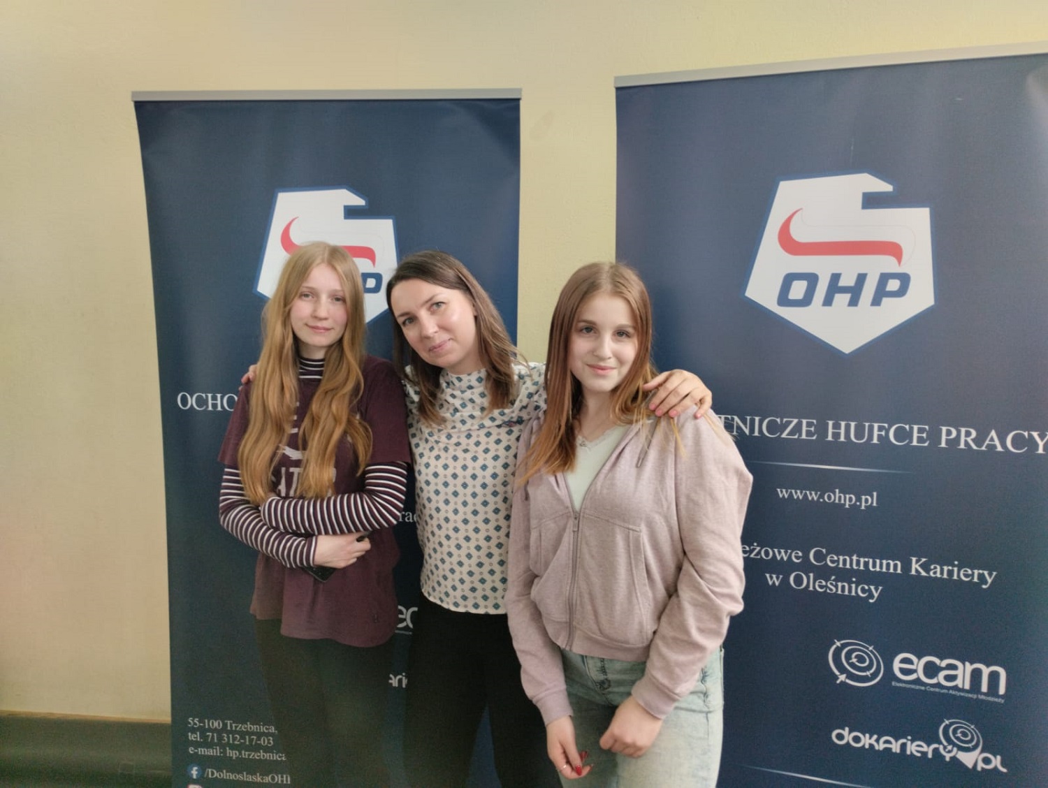 240325 2DOL MCK OLES 2 wychowawca Hufca Pracy w Trzebnicy z uczestnikami