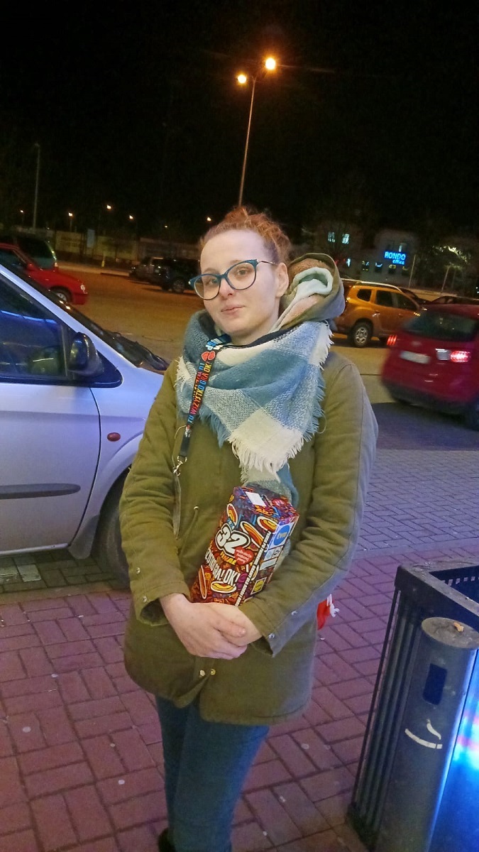 240130 3. Zuzia podczas WOŚP