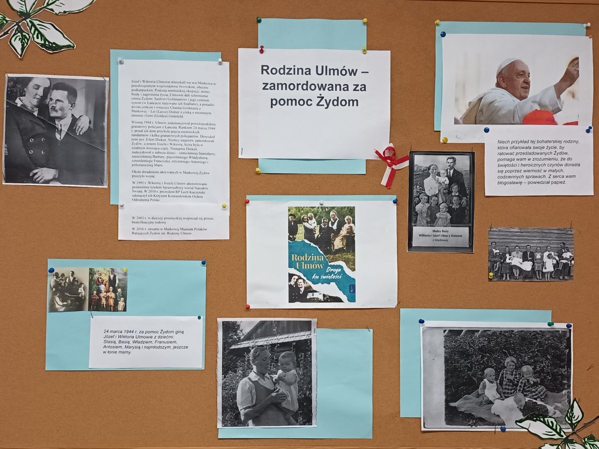 PAMIĘĆ O RODZINIE ULMÓW realizacja programu wojewódzkiego 7