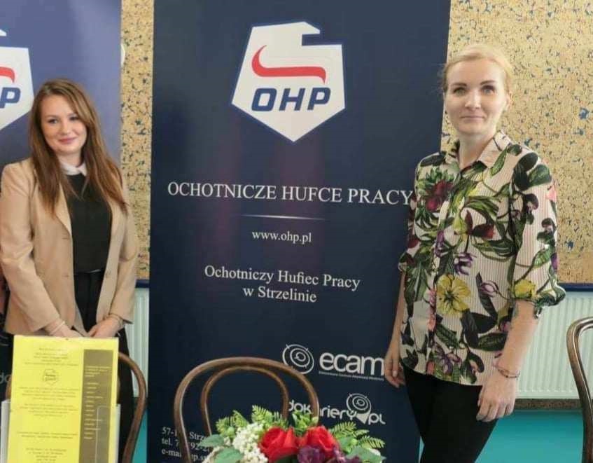 231025 w1 Zdjęcie 1. Przedstawciele OHP na targach