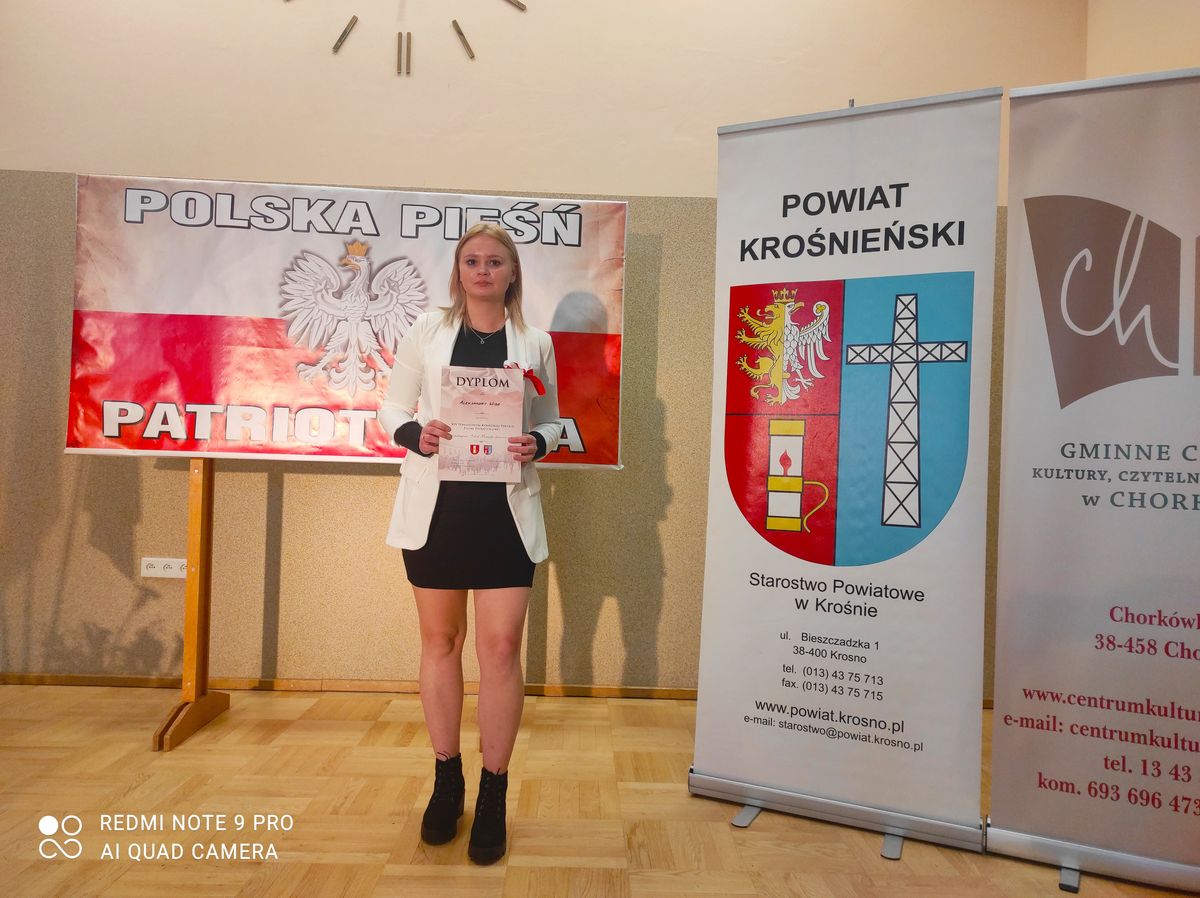 Zdj.3.SUKCES UCZESTNICZKI OSiW W IWONICZU