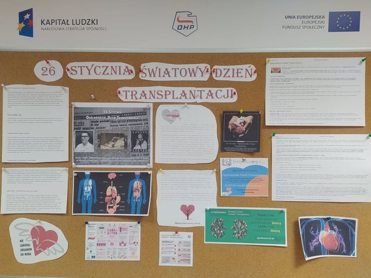 OGÓLNOPOLSKI DZIEŃ TRANSPLANTACJI W 9 13 HP W PRZEMYŚLU2