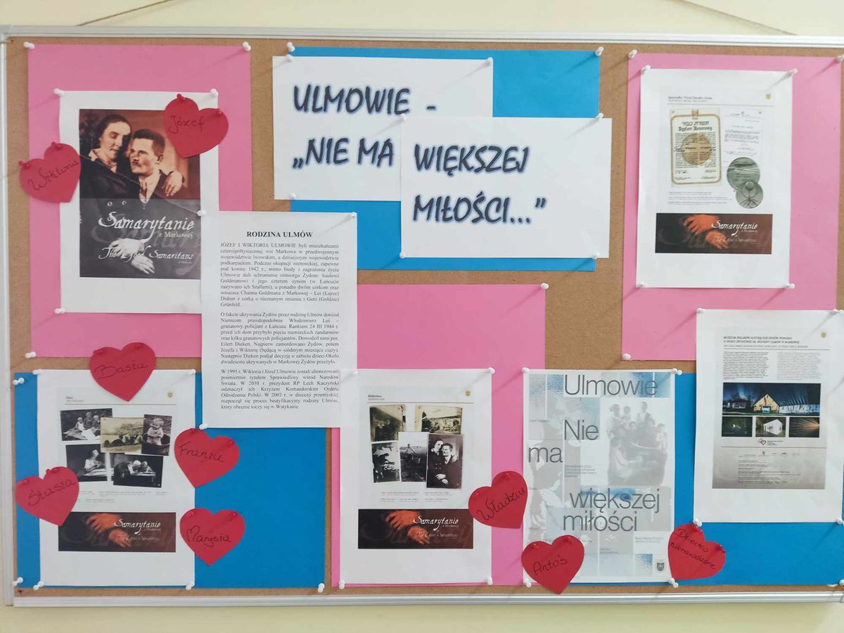 HISTORIA RODZINY ULMÓW W TARNOBRZESKIM HUFCU PRACY ZAKOŃCZENIE WOJEWÓDZKIEGO PROGRAMU WYCHOWAWCZEGO 5