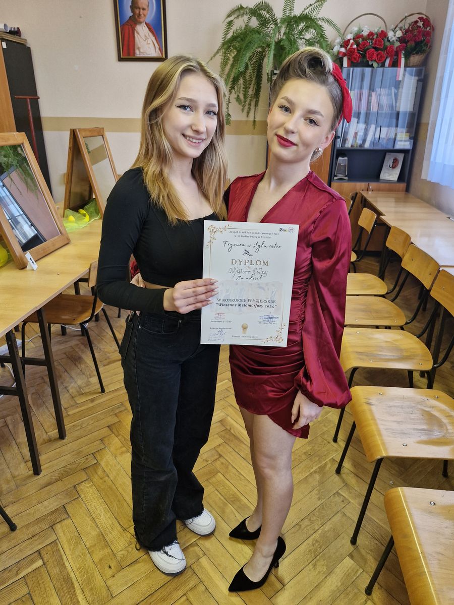 WIOSENNE METAMORFOZY 2024 FRYZURA W STYLU RETRO 11