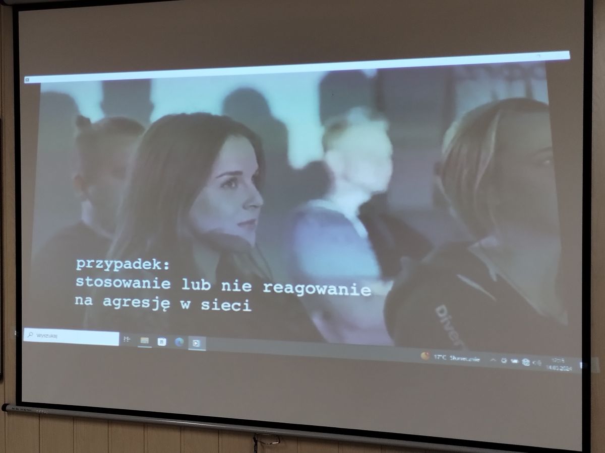 CYBERPRZEMOCY MÓWIMY STOP ZAJĘCIA PODSUMOWUJĄCE W SANOCKIM HUFCU 4