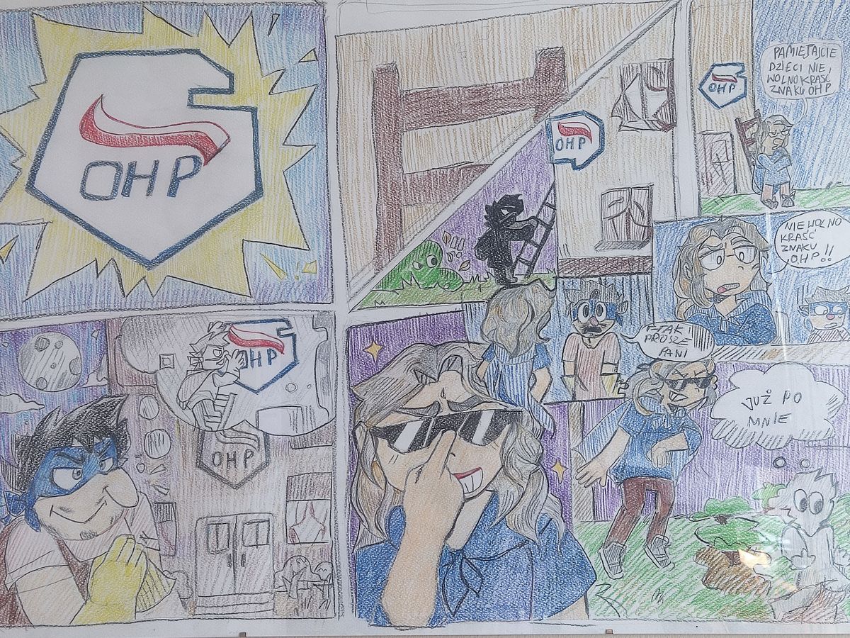 TAJNIKI TWORZENIA KOMIKSÓW W OSIW IWONICZ 4