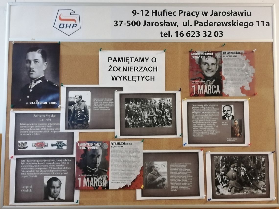 Fot.3 NARODOWY DZIEŃ PAMIĘCI ŻOŁNIERZY WYKLĘTYCH W JAROSŁAWIU