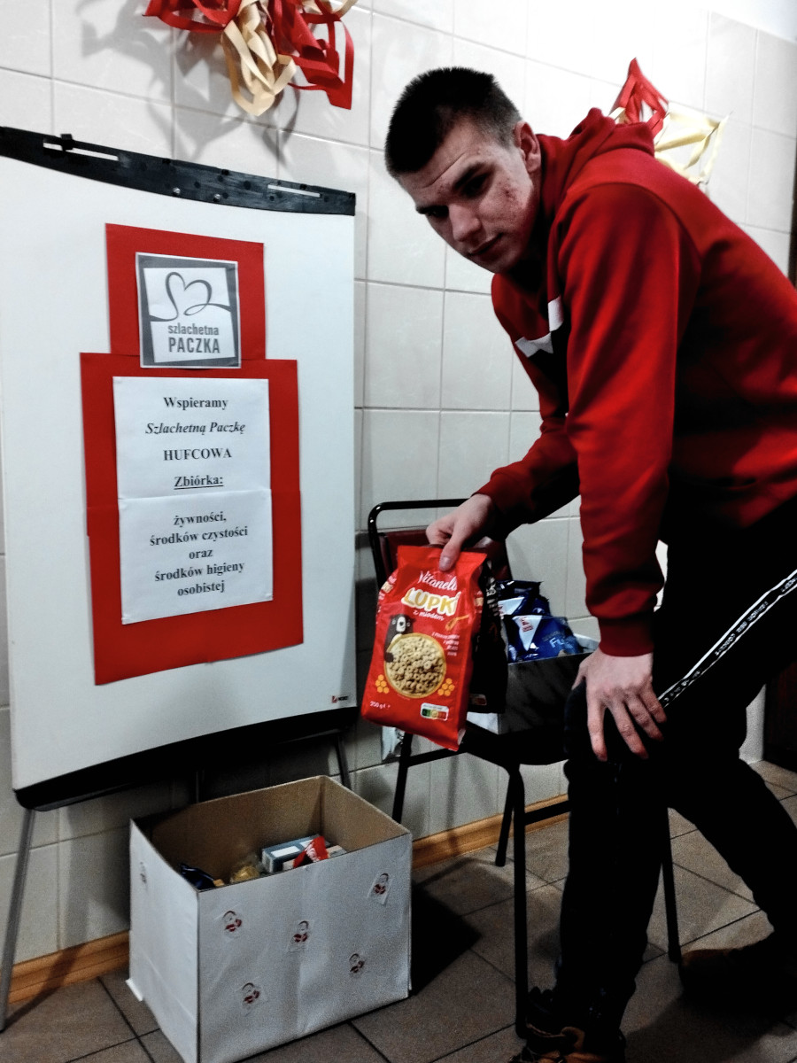 Hajnówka: Hufcowa zbiórka dla Szlachetnej Paczki