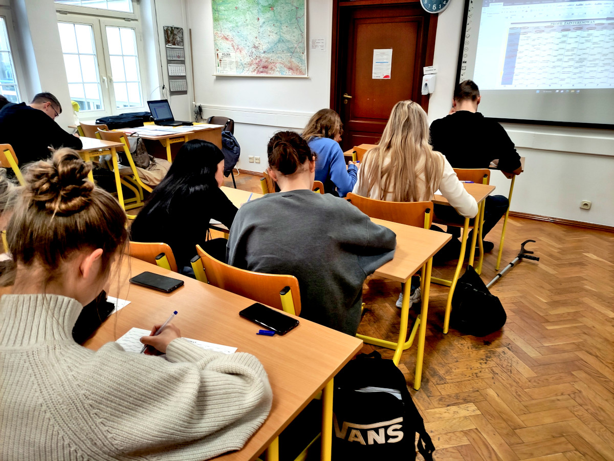 Suwałki: Zajęcia dla maturzystów I Liceum Ogólnokształcącego 
