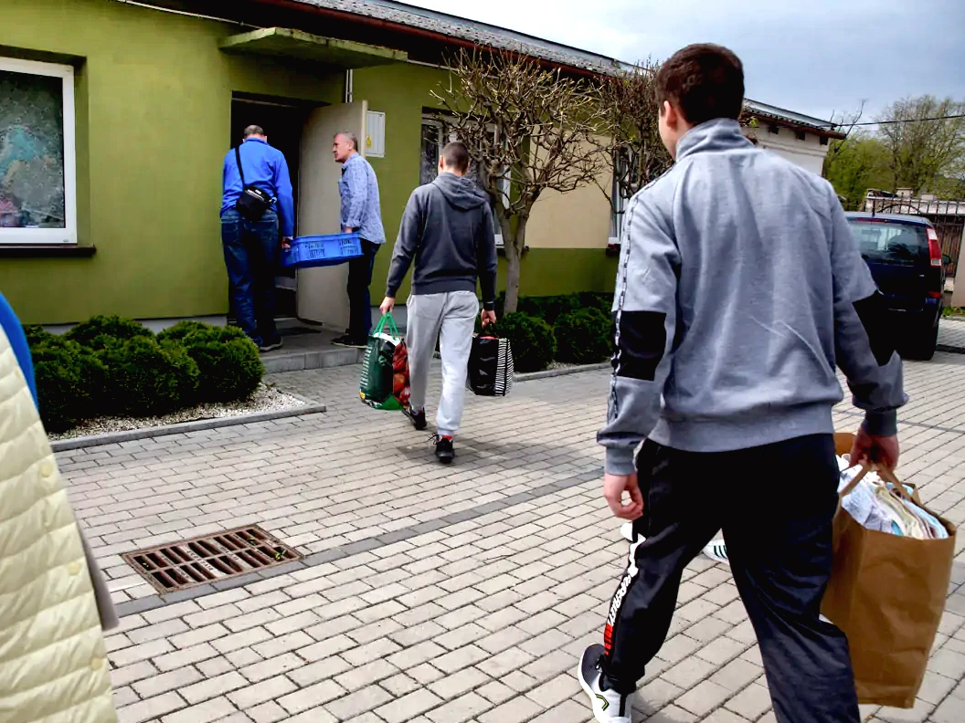 Łomża: Zbiórka dla bezdomnych w Hufcu Pracy w Łomży